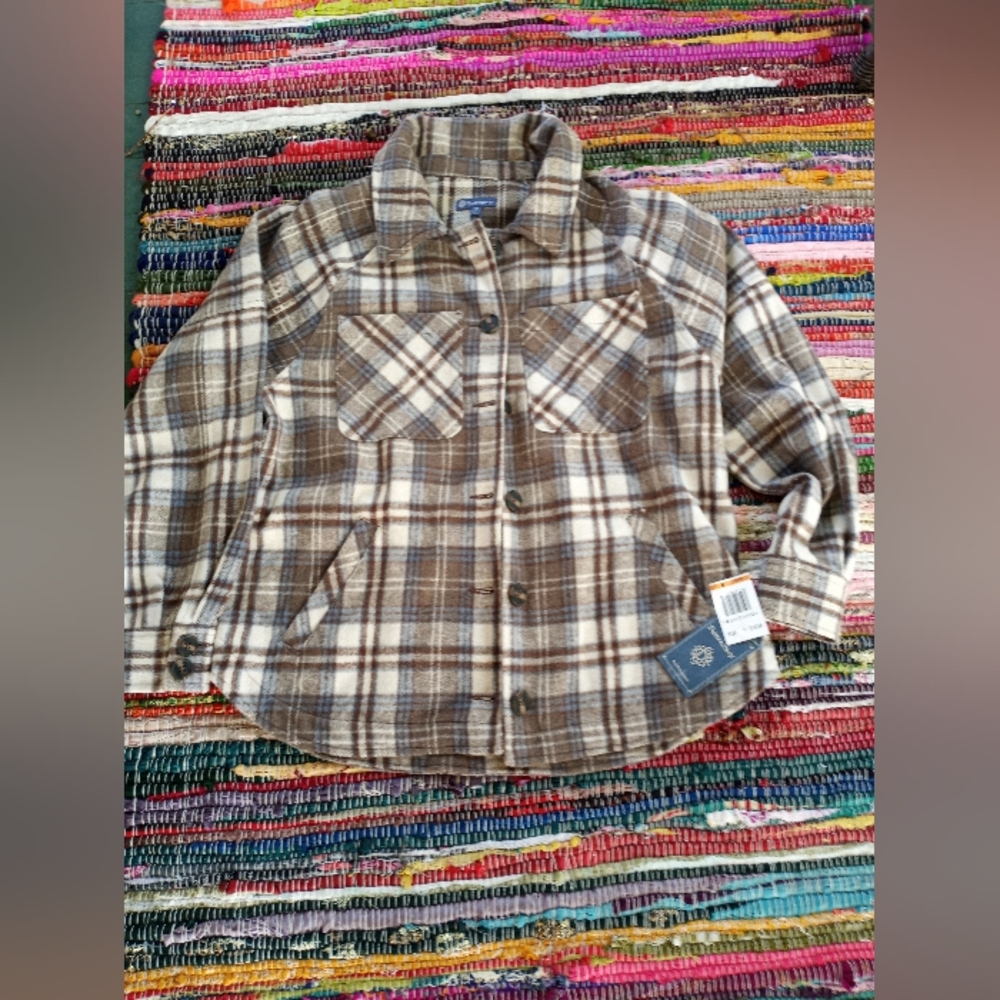 Democracy plaid jacket